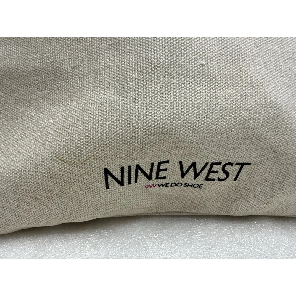 Nine West  women beige canvas  pouch